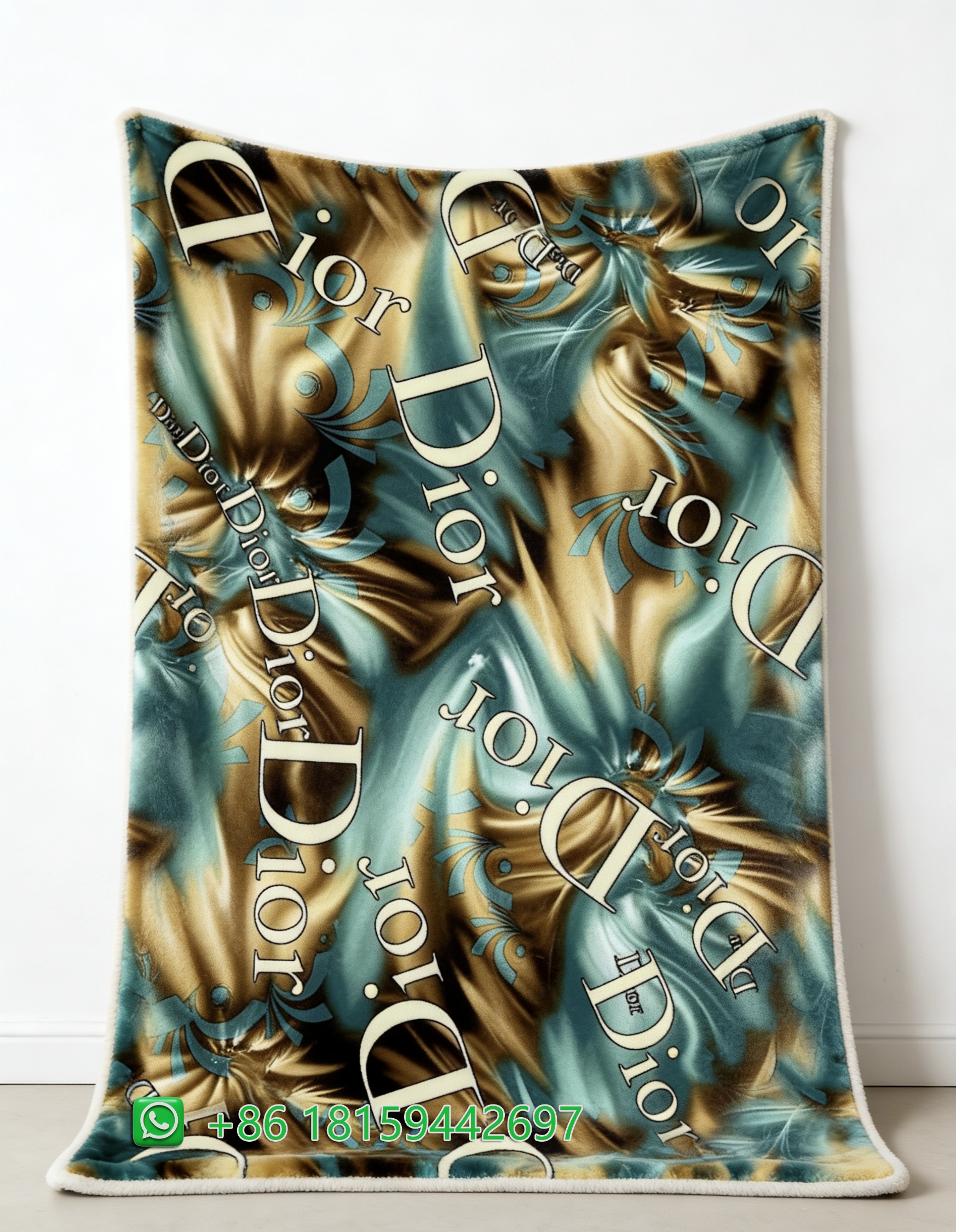 Dior Throw Blankets
